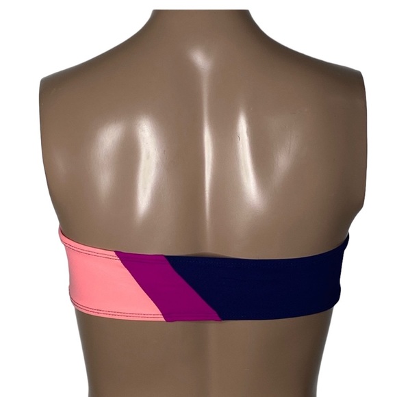 Flagpole Colorblock Maya Bandeau Bikini Swim Top - Picture 3 of 5